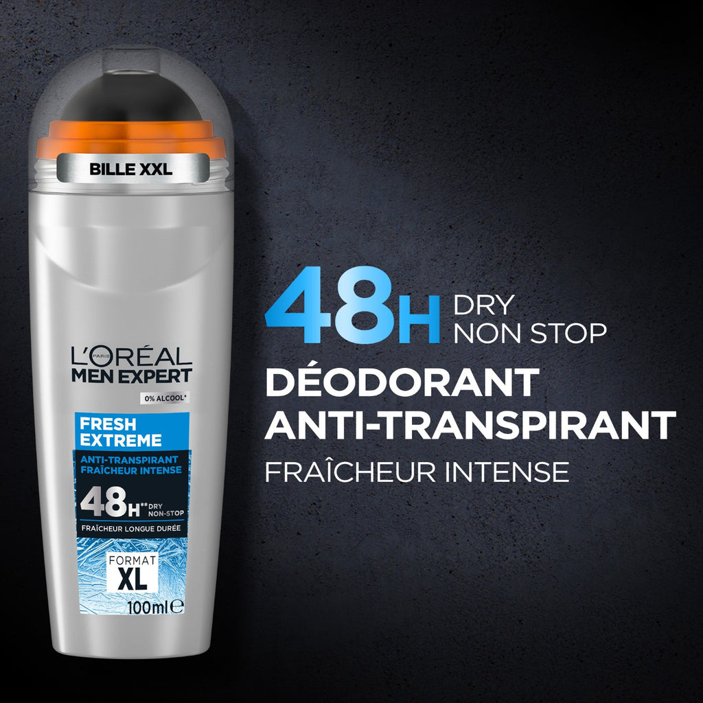 L'Oréal Men Expert Déodorant roll-on Fresh Extreme 100 ml
