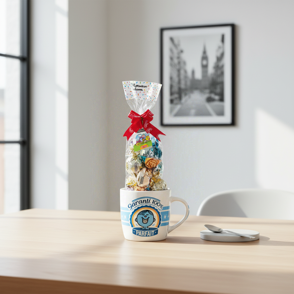 FIZZY Mug Monsieur Madame avec chocolats - 100 g