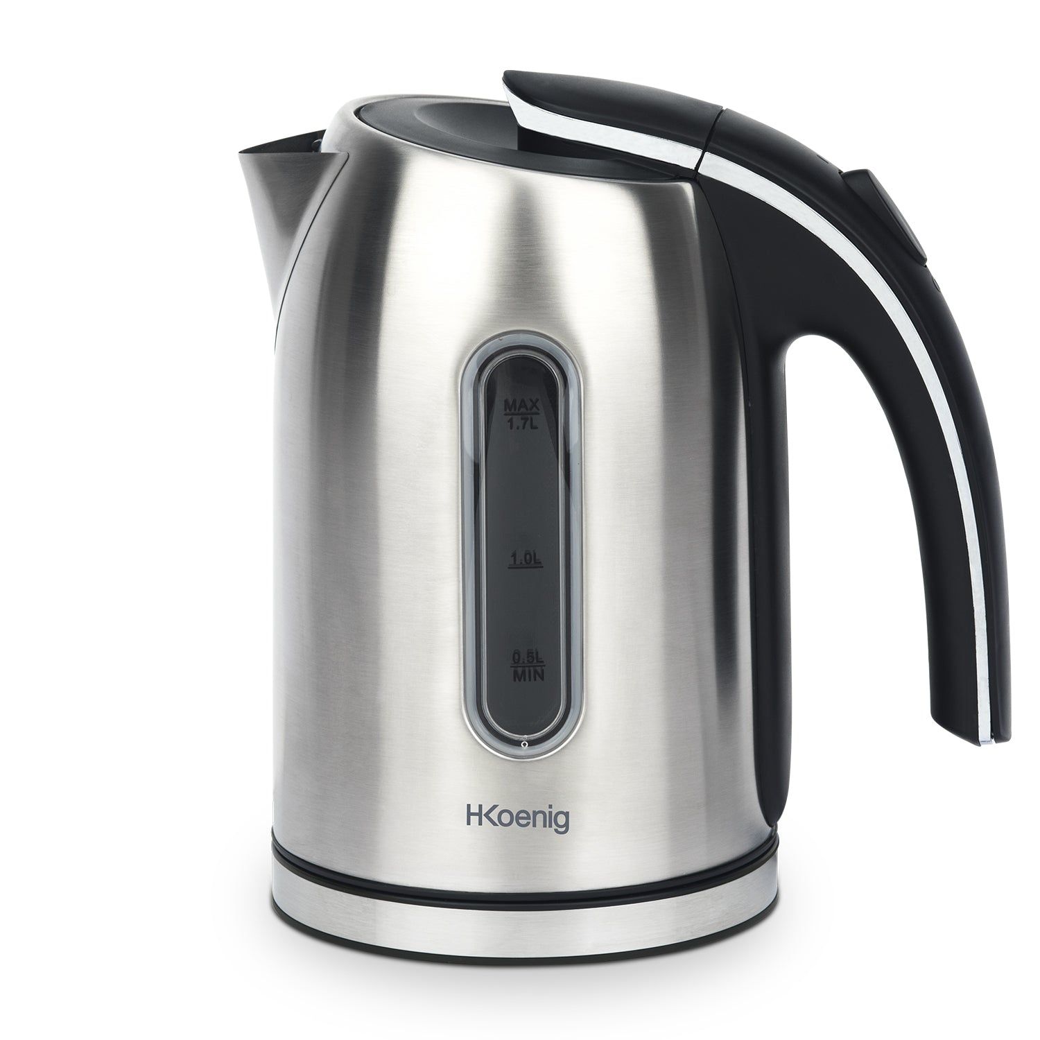 H.KOENIG BO17 Bouilloire Electrique sans Fil 2200 W 1,7 Litres Inox