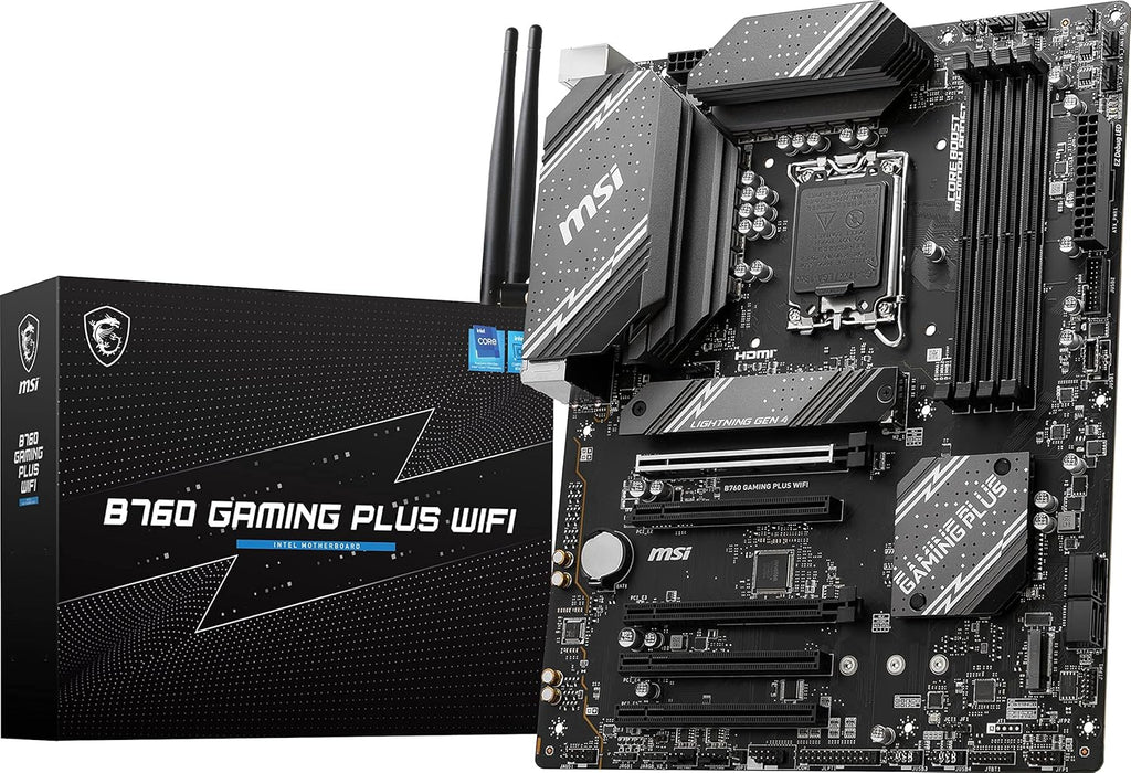 MSI B760M GAMING PLUS WIFI Carte mère Intel B760 LGA 1700 micro ATX