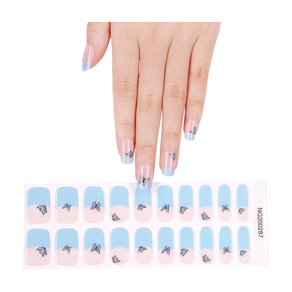 MeoMagic 14-131 Autocollants gels pour ongles - 20 pièces