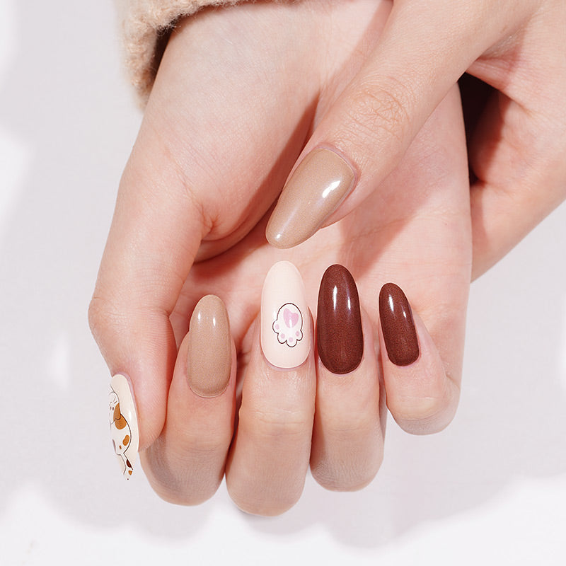 MeoMagic 14-201 Autocollants gels pour ongles - 20 pièces