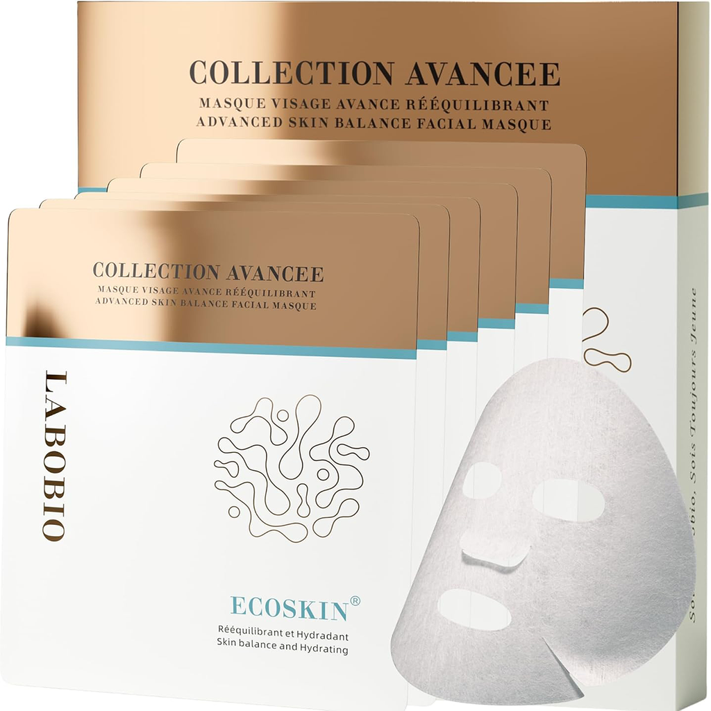 LABOBIO Masque Visage Équilibre Avancé de la Peau (6 Feuilles × 20 ml)
