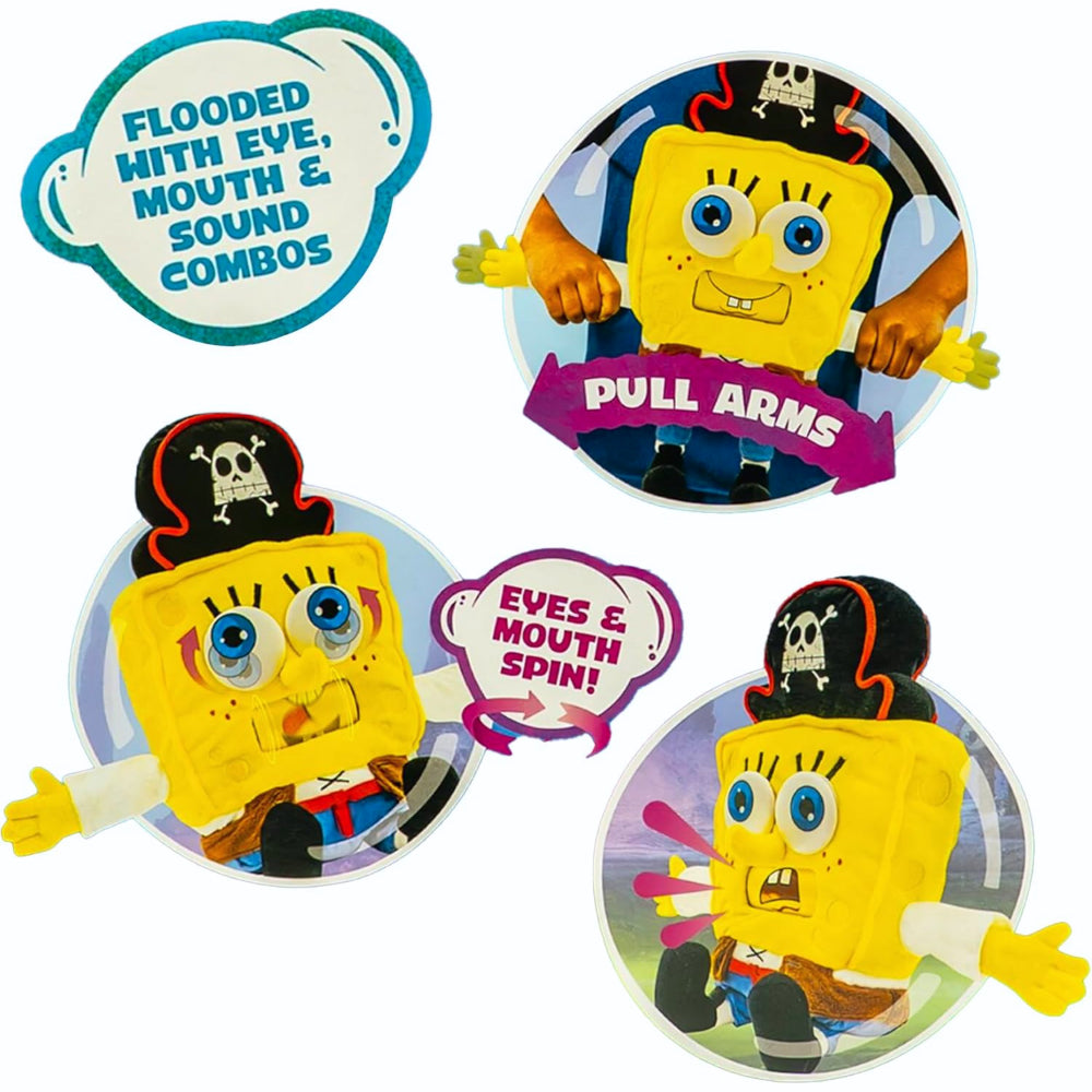 SPONGEBOB Goofy Goober Pirate Peluche Sonore Interactive
