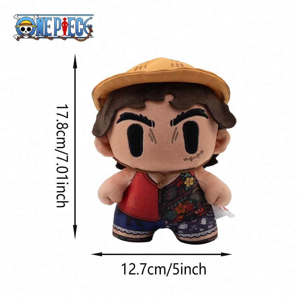 Netflix One Piece Figurine Luffy Jouet en Peluche Taille Unique 1 pc Collection de Marchandises Authentiques Cadeau pour Fans