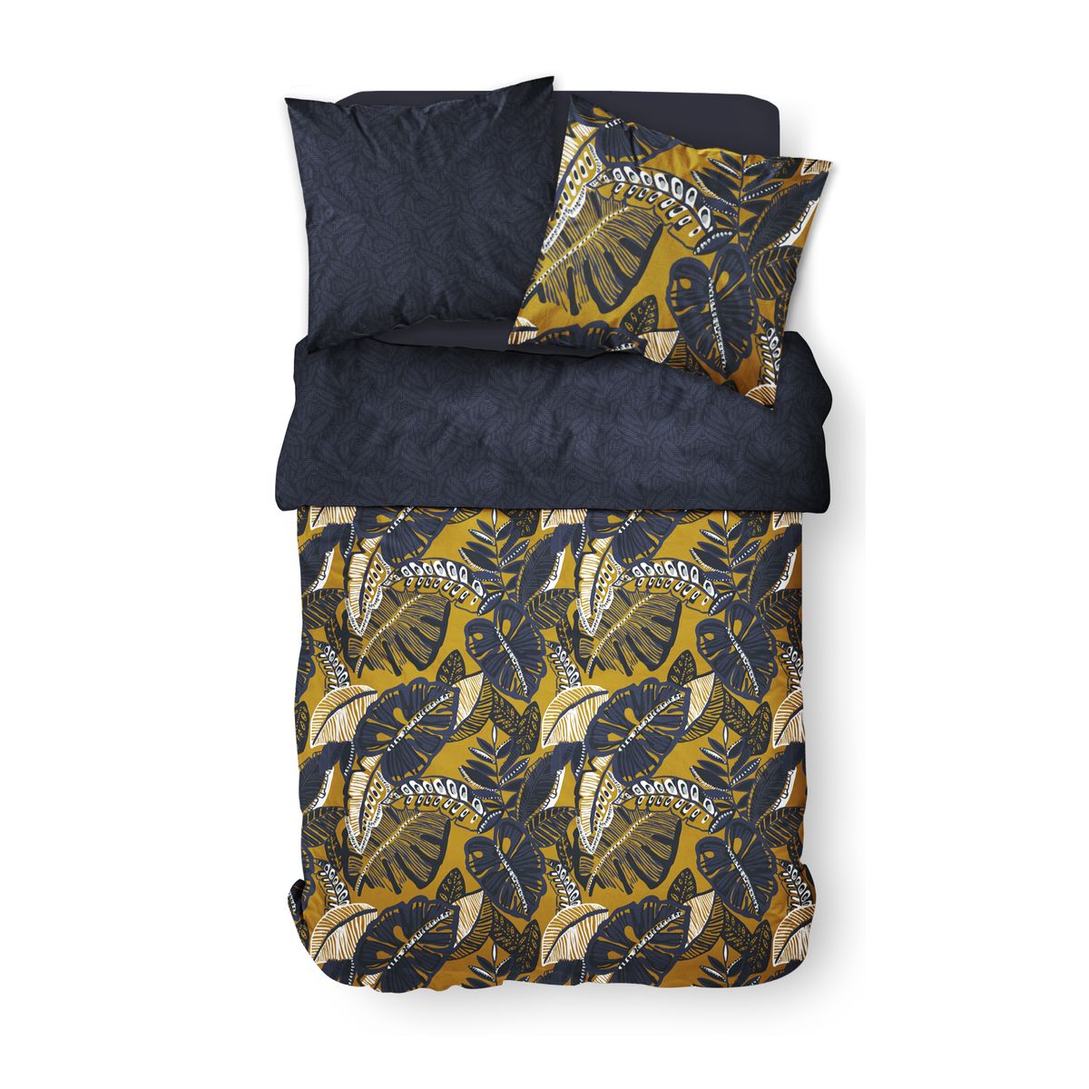 TODAY Parure de lit double, Coton 57 fils, Soleil, 220 x 240 0,10
