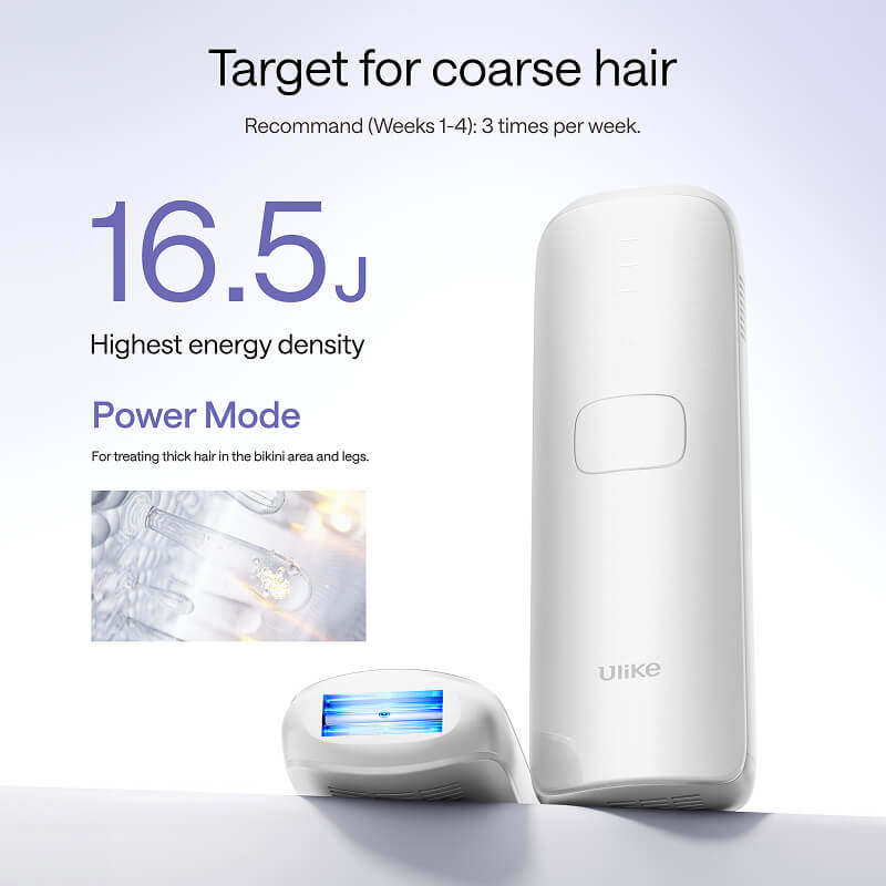 Ulike Air 3 Appareil d’épilation à lumière pulsée intense pour visage et corps à domicile, Alternative à l’épilation laser, Système de refroidissement glacé au saphir pour résultats indolores durables, Blanc