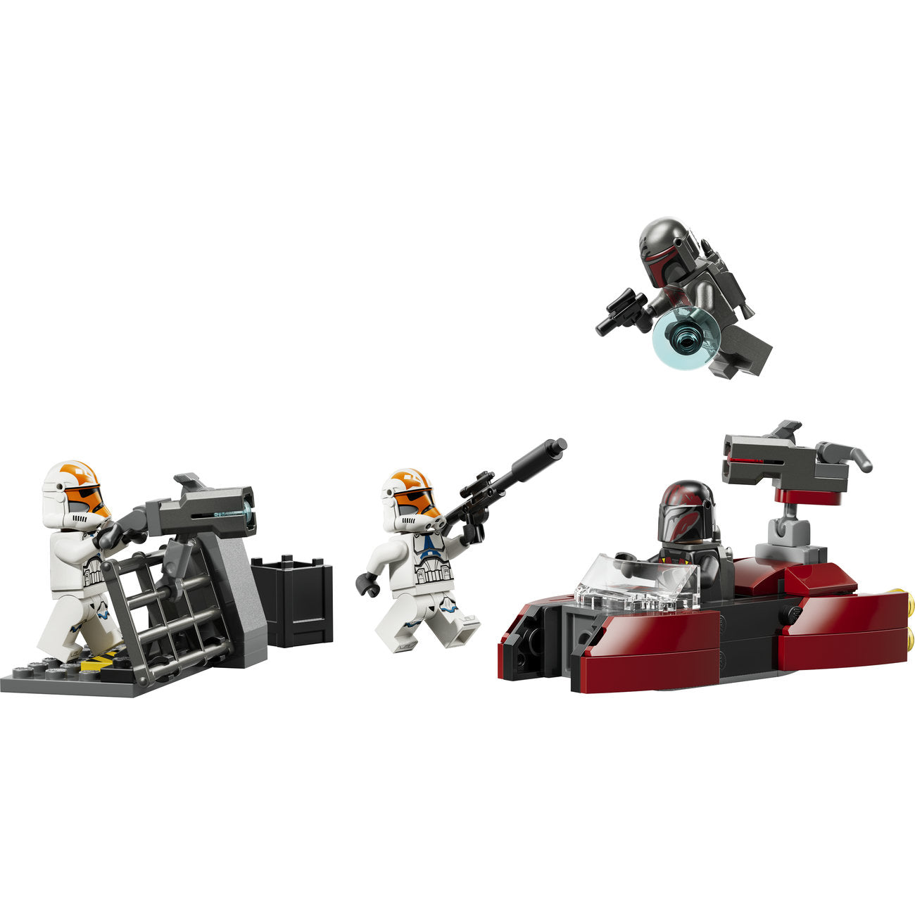 LEGO Star Wars™ 75449 Pack de combat Le Siège de Mandalore