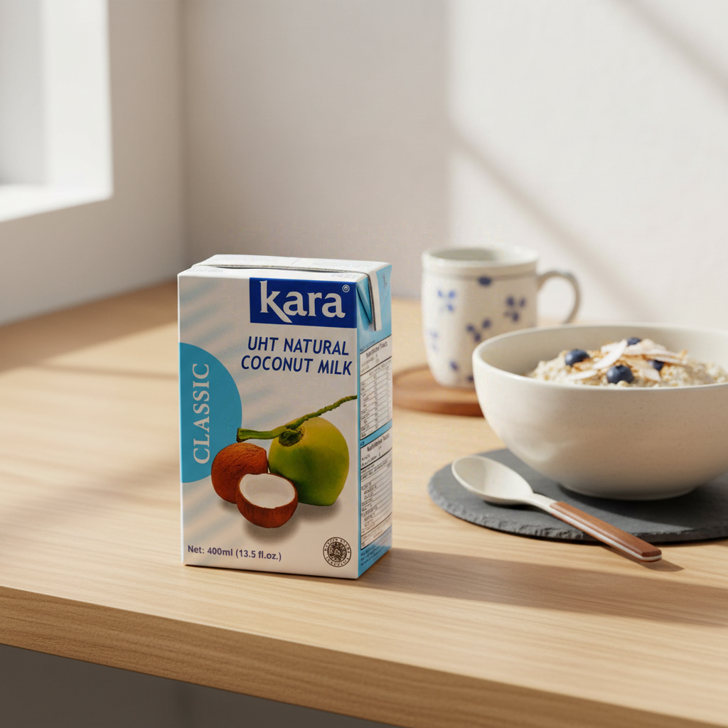 KARA Lait de coco classique UHT 17 % de MG 400 ml