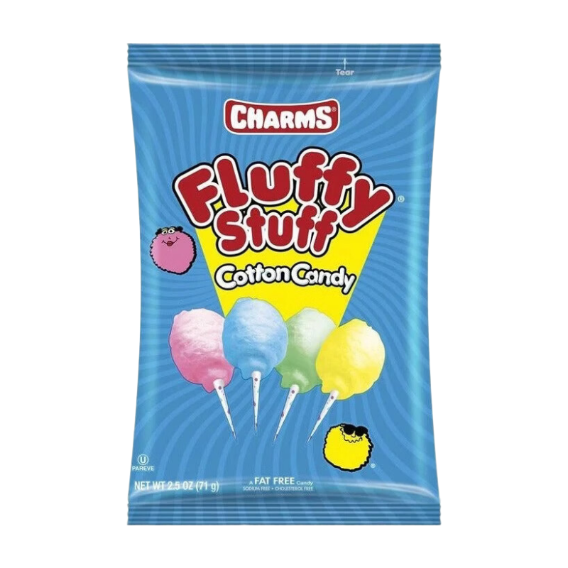 Charms Fluffy Stuff barbe à papa 71 g (2,5 oz)