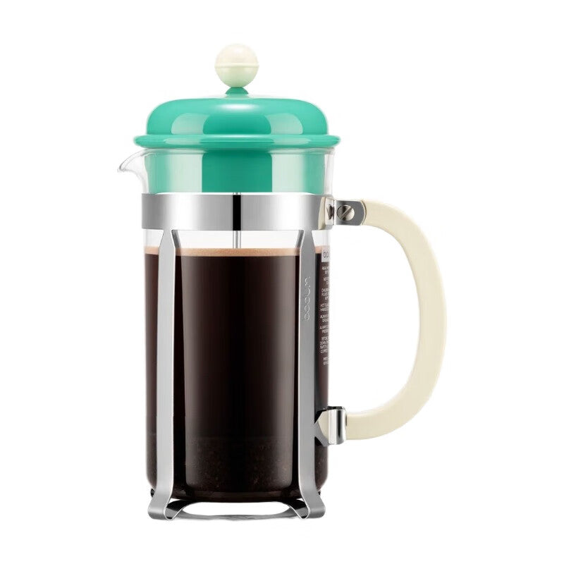 BODUM Caffettiera Cafetière à piston 1 L - Vert océan