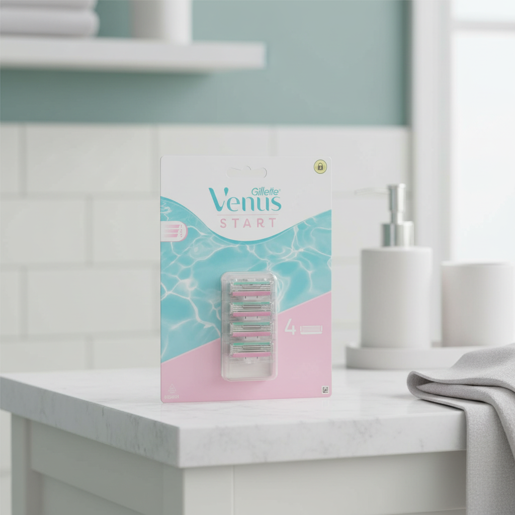GILLETTE VENUS - Cartouche De Rasage Start - Lot de 4 cartouches