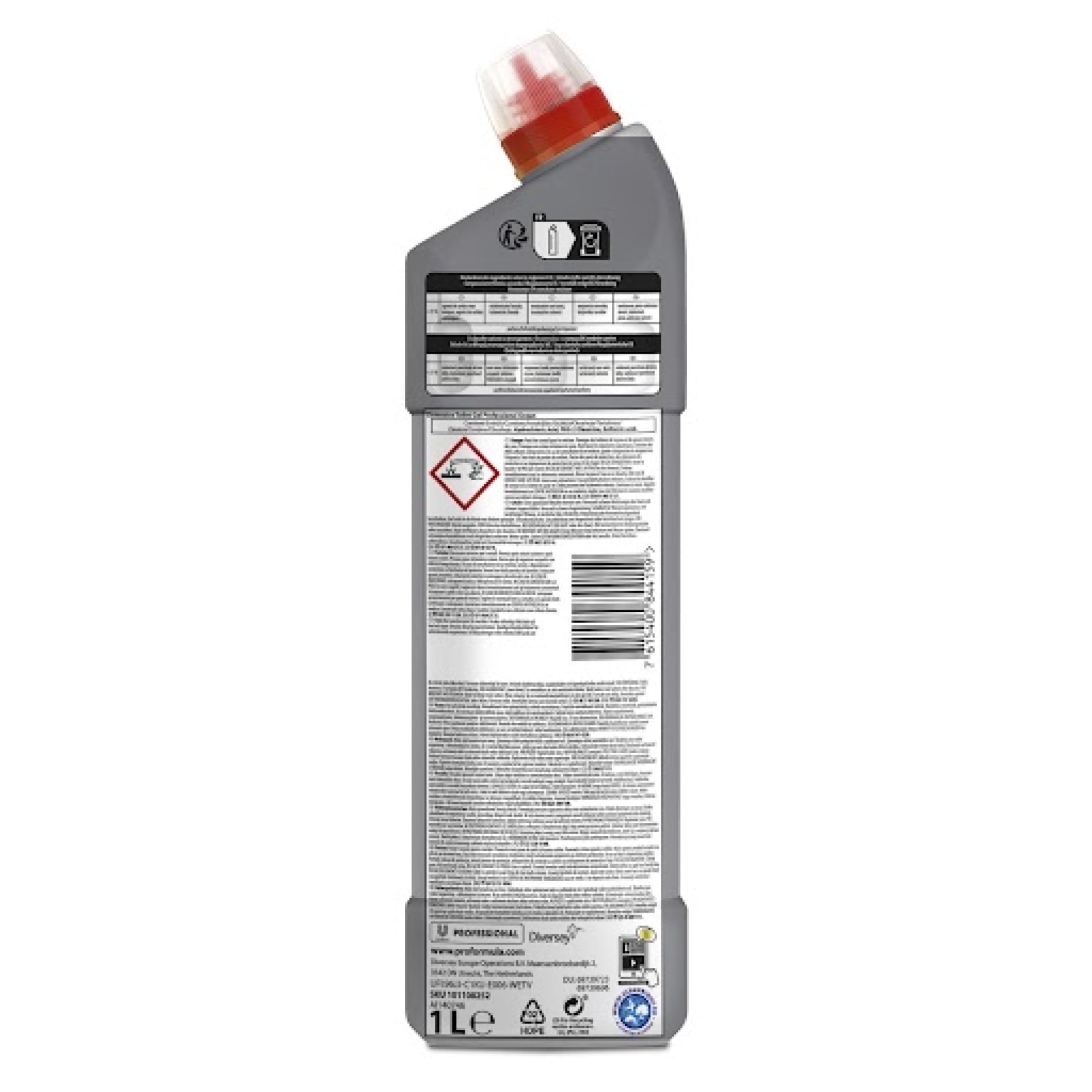 DOMESTOS Pro Formula Gel nettoyant WC anticalcaire Océan 1 L