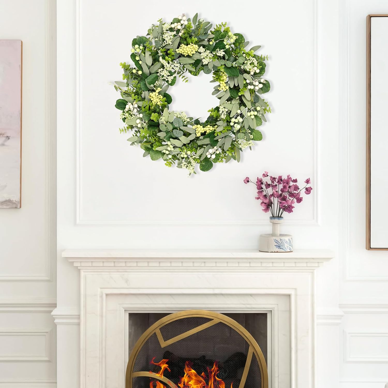 DDHS Couronne d'eucalyptus - 61 cm