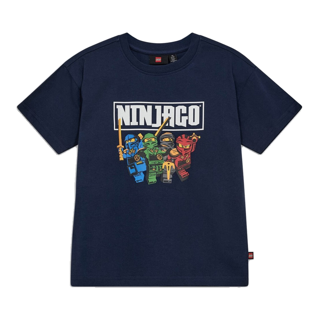 LEGO NINJAGO T-shirt à manches courtes pour enfant bleu marine - Taille 116