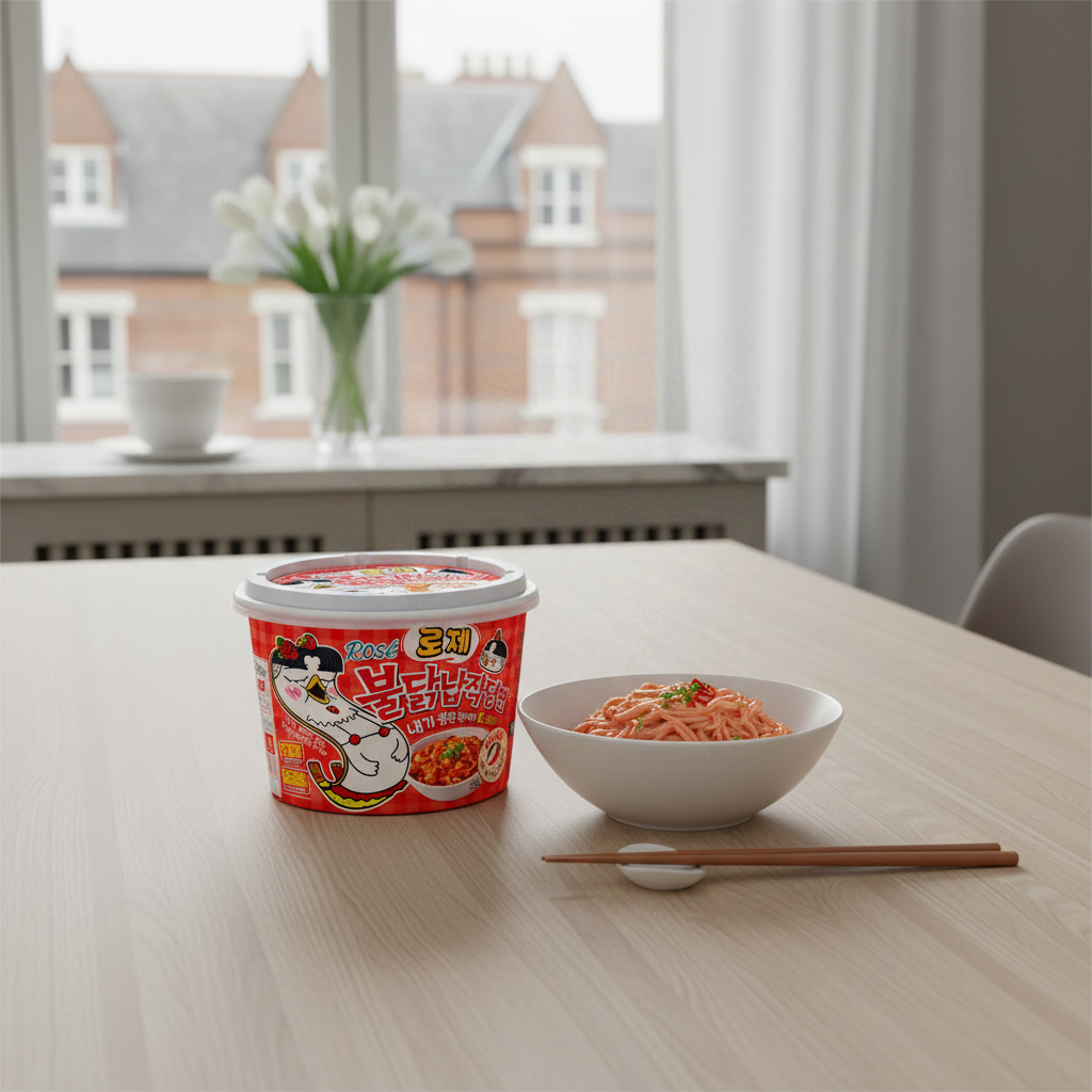 Samyang Buldak Nouilles plates saveur rosé - 169,4 g