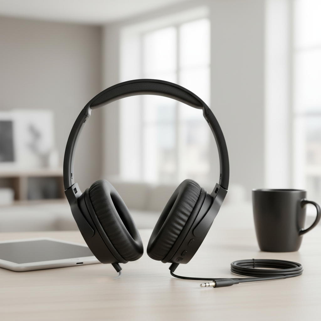 Sony MDR-ZX110 Casque circum-aural, Prise jack 3,5 mm, Noir