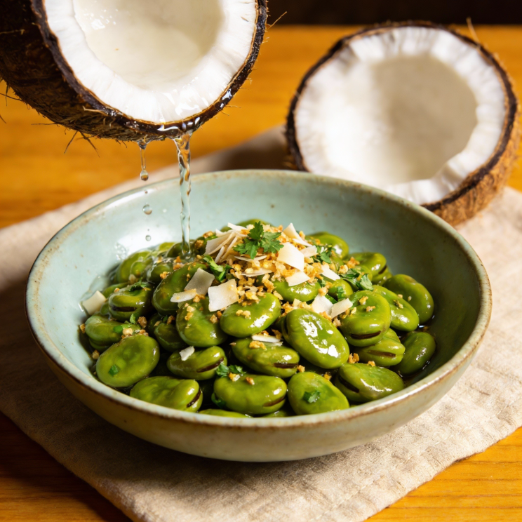 Goya Pois d’Angole verts avec noix de coco - 425 g