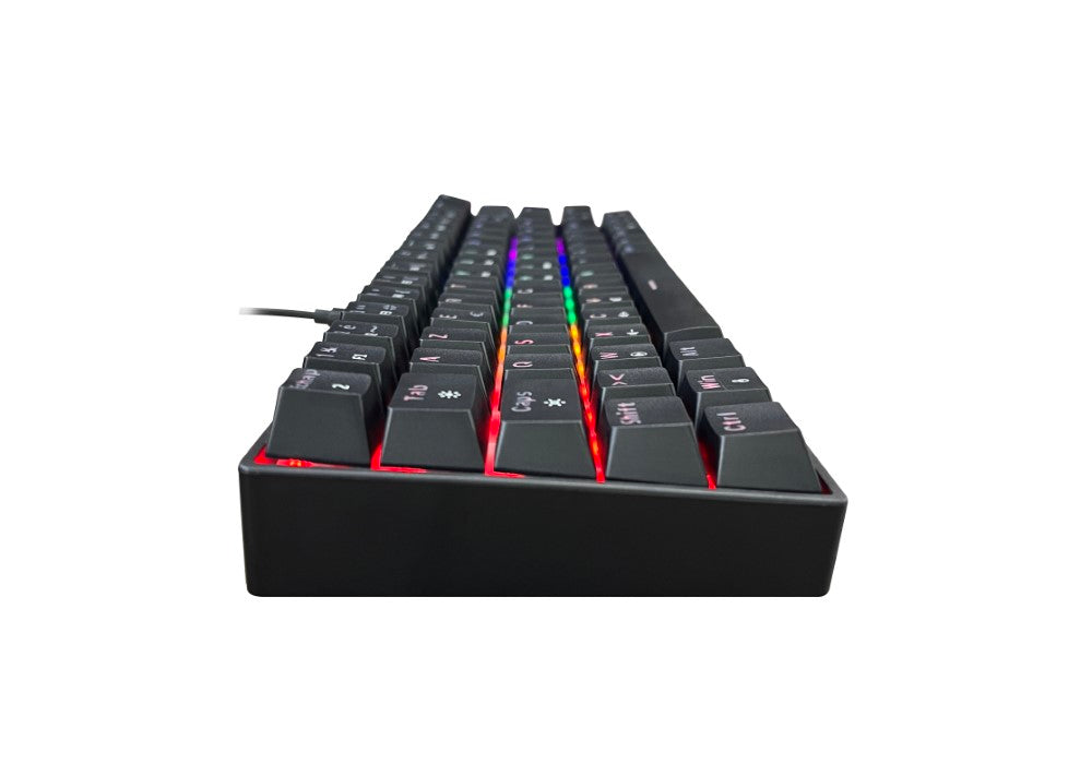 Akuma clavier gaming meka t01 mecanique 60% switch rouge