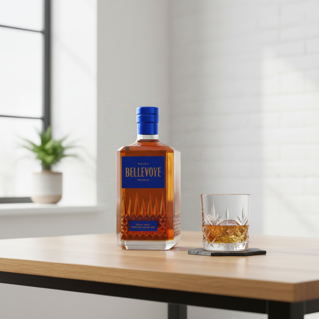 BELLEVOYE Whisky Bleu Grain 40° 70cl