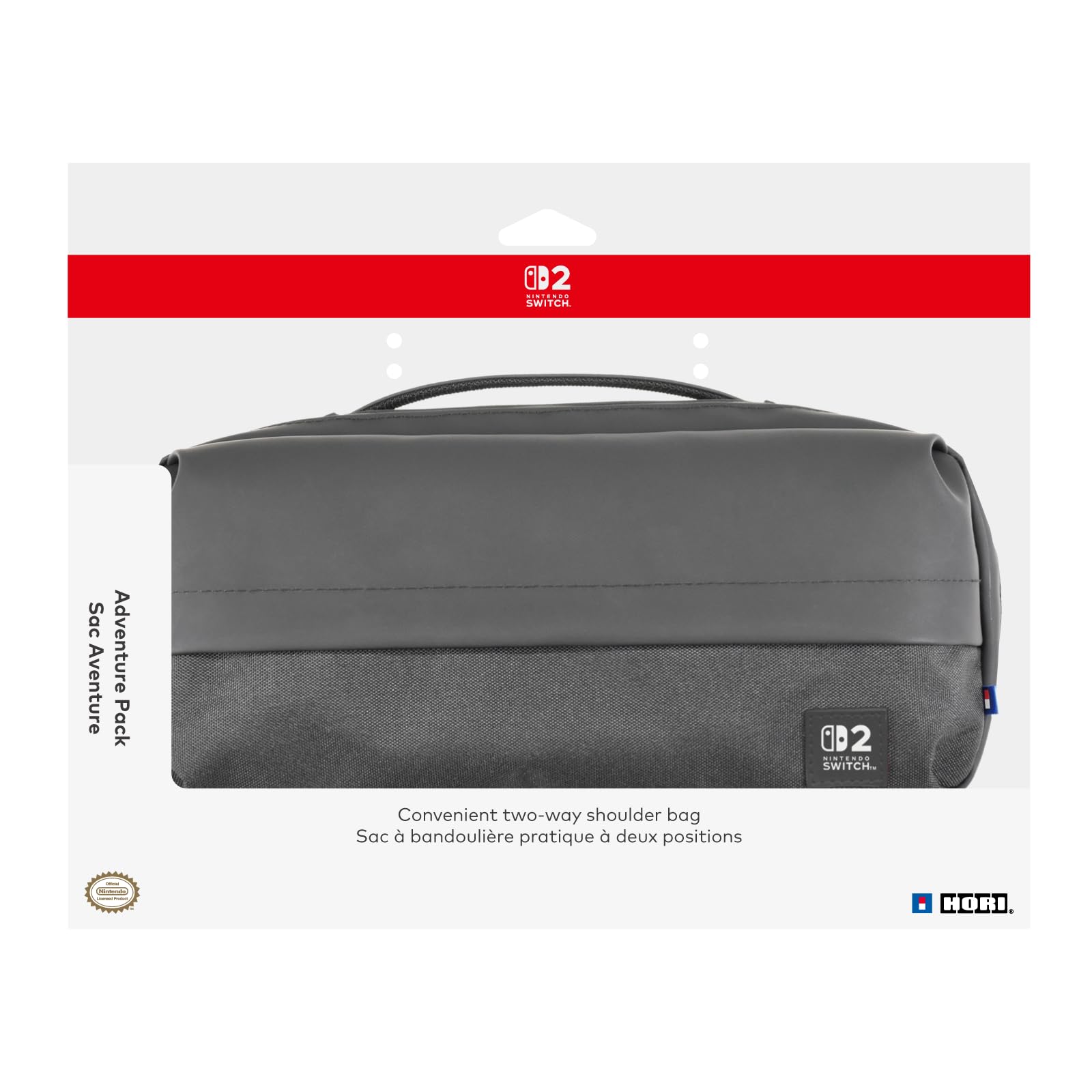 HORI Sac banane aventure pour Switch 2 - Noir