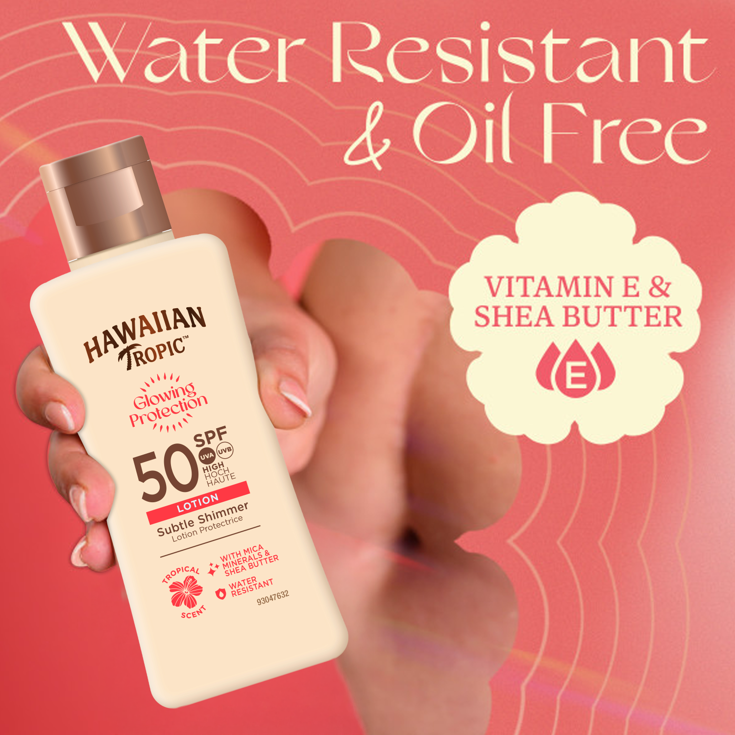 Hawaiian Tropic Lotion solaire Satin SPF 50 75 ml