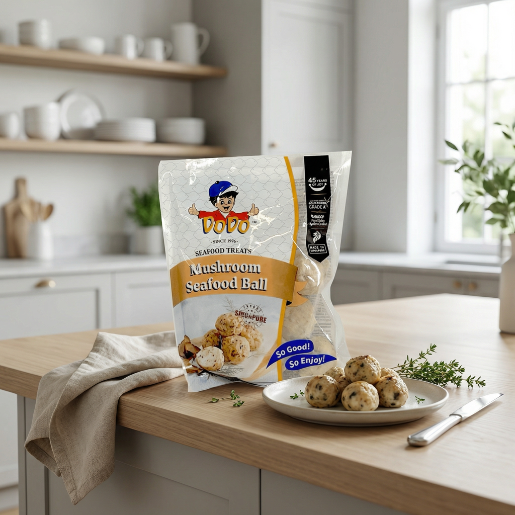 DoDo Boulettes de fruits de mer aux champignons - 200 g