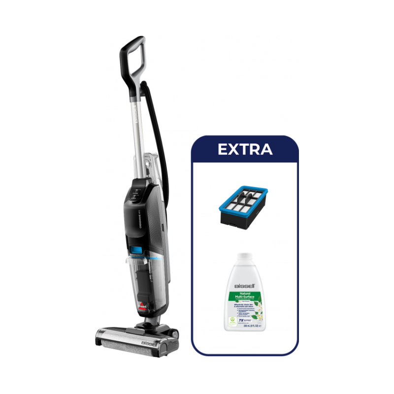 BISSELL CrossWave® HF2 Select Aspirateur Laveur Balai Nettoyeur Multi-Surfaces