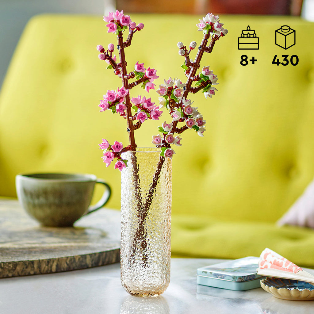 LEGO Botanicals Fleur de cerisier Set de construction 40725 (430 pièces)