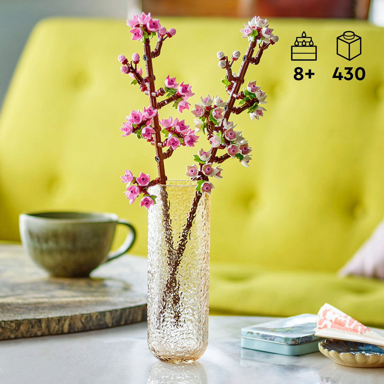 LEGO Botanicals Fleur de cerisier Set de construction 40725 (430 pièces)