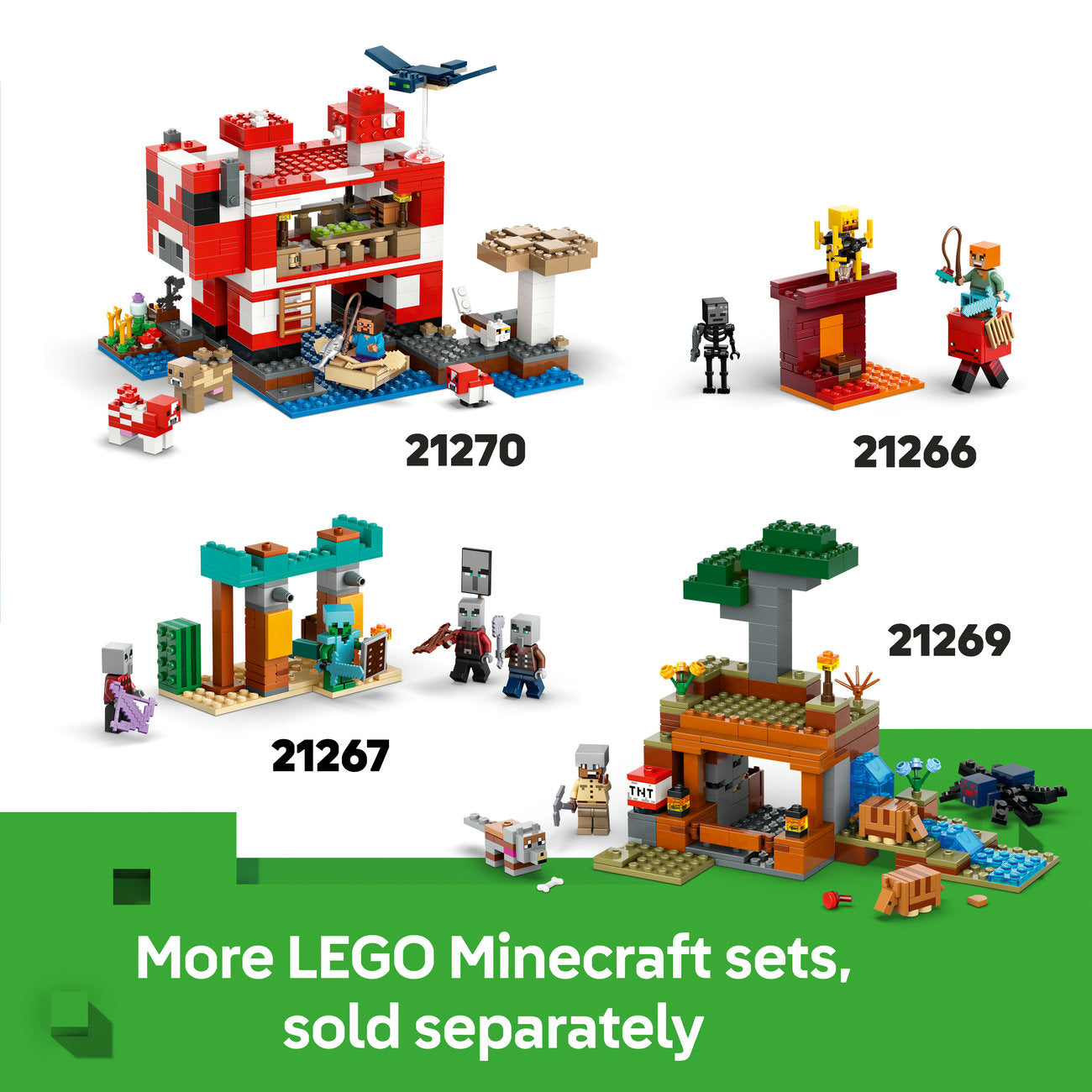 LEGO Minecraft 21268 La maison de Porcelet