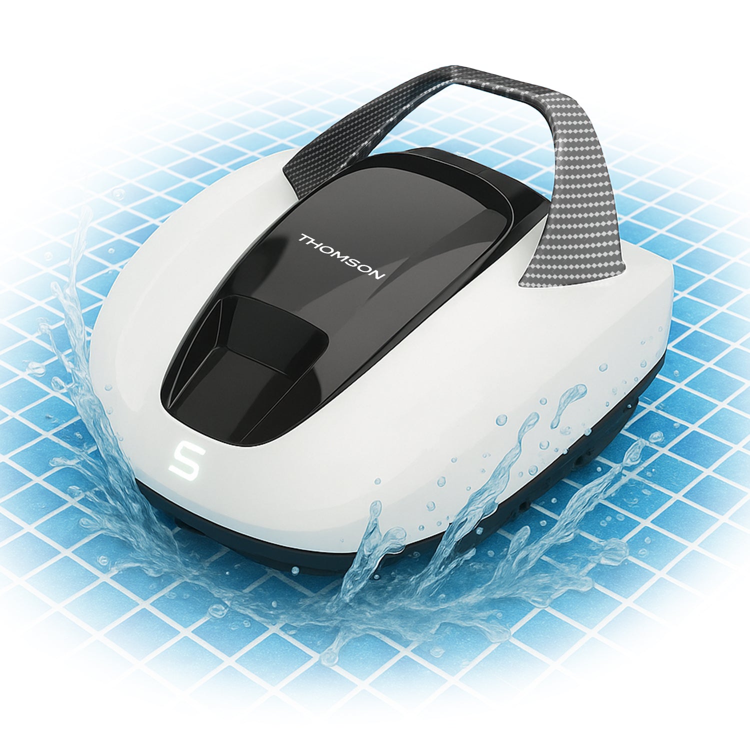THOMSON SUBMARINE X Robot Nettoyeur de Piscine - 85 m²