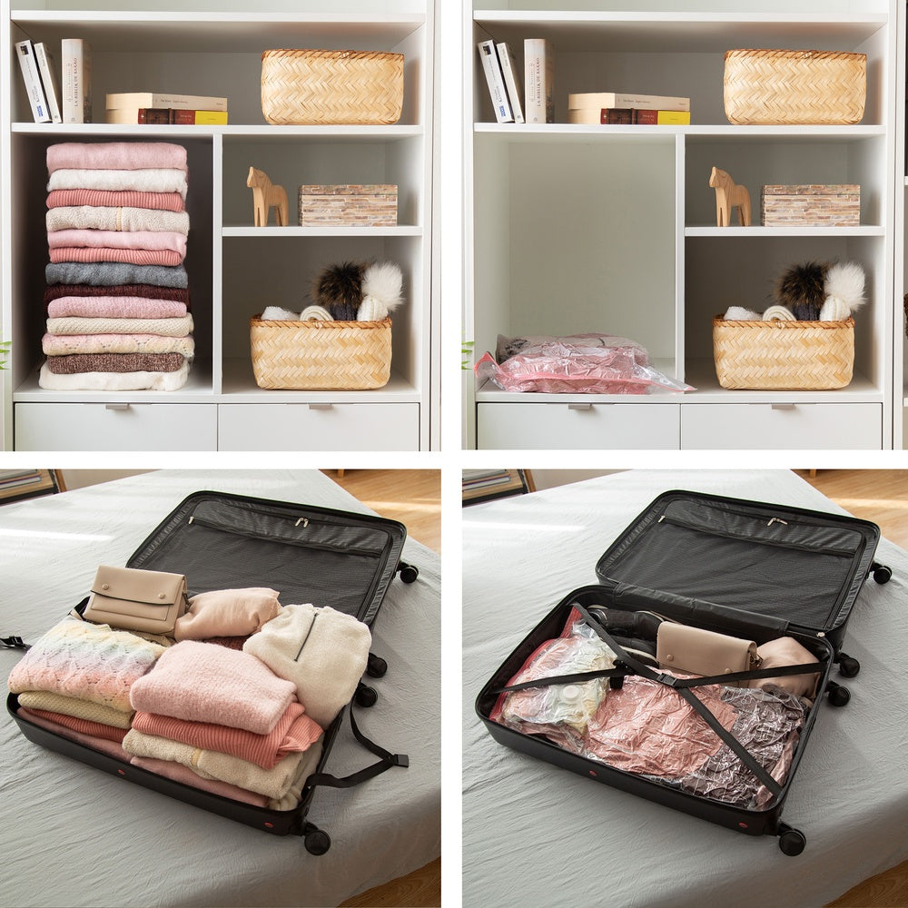 COMPACTOR Aspispace Sac de Rangement sous Vide Taille M