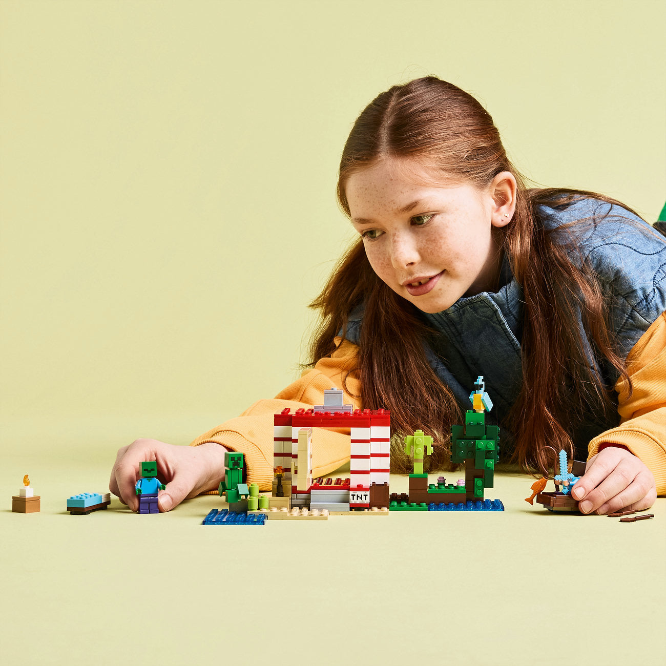 LEGO Minecraft 21275 La maison en TNT de la jungle
