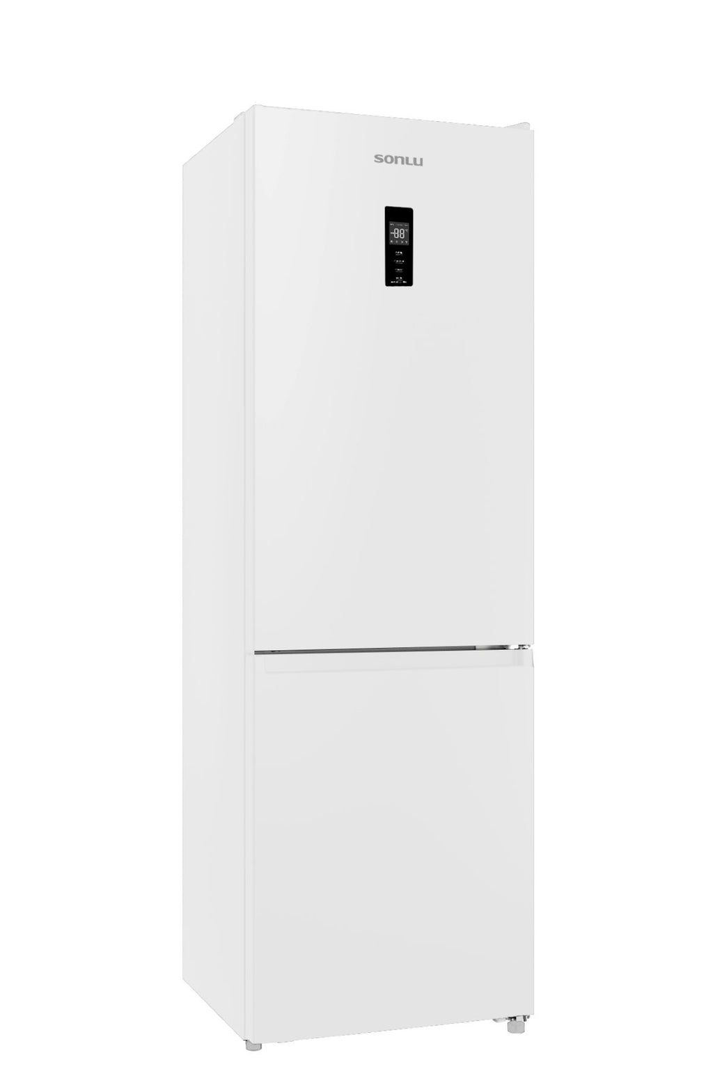 Sonlu CD‑350RW Réfrigérateur‑congélateur combi 310 L Volume du réfrigérateur 211 L, volume du congélateur 99 L, largeur 60 cm, compresseur inverter, porte réversible, régulation électronique de la température