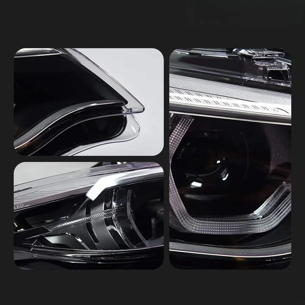 TYPY Phares de voiture pour BMW Série 2 F22, projecteurs LED, feux de jour, clignotants dynamiques, 2014-2019