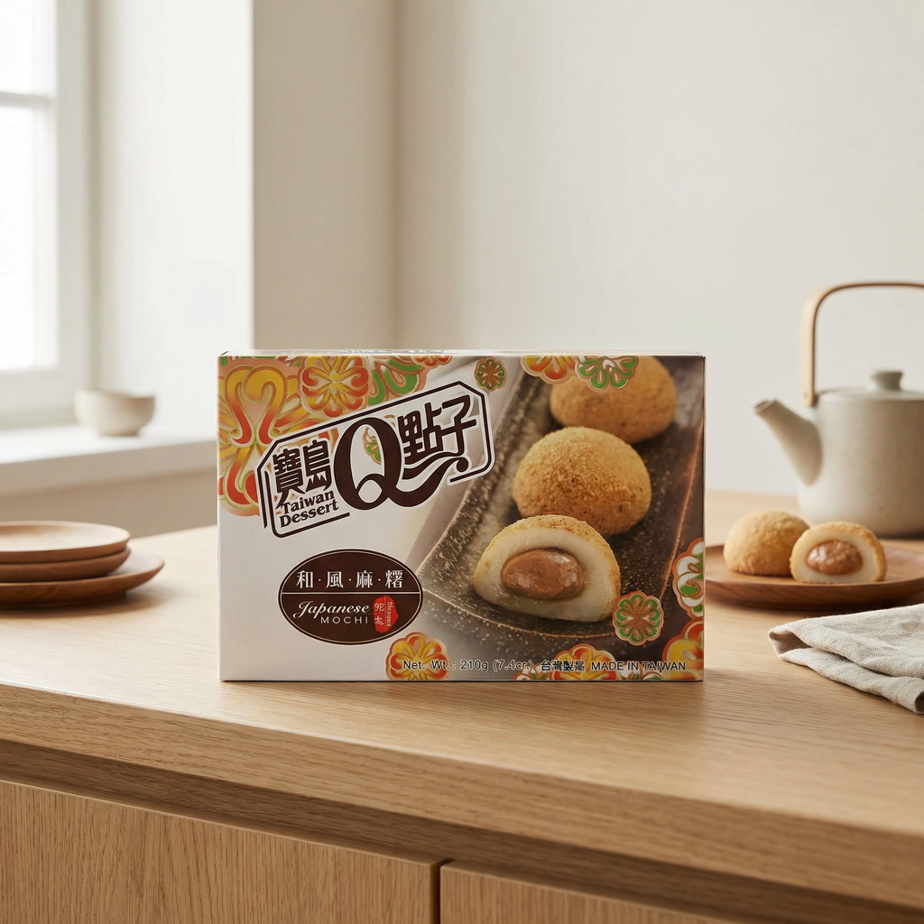 Mochi aux arachides royales de Taïwan 210g