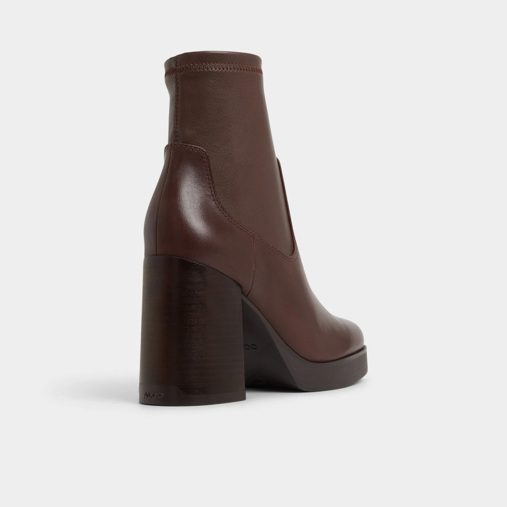 ALDO Bottes Seraphica Marron Foncé