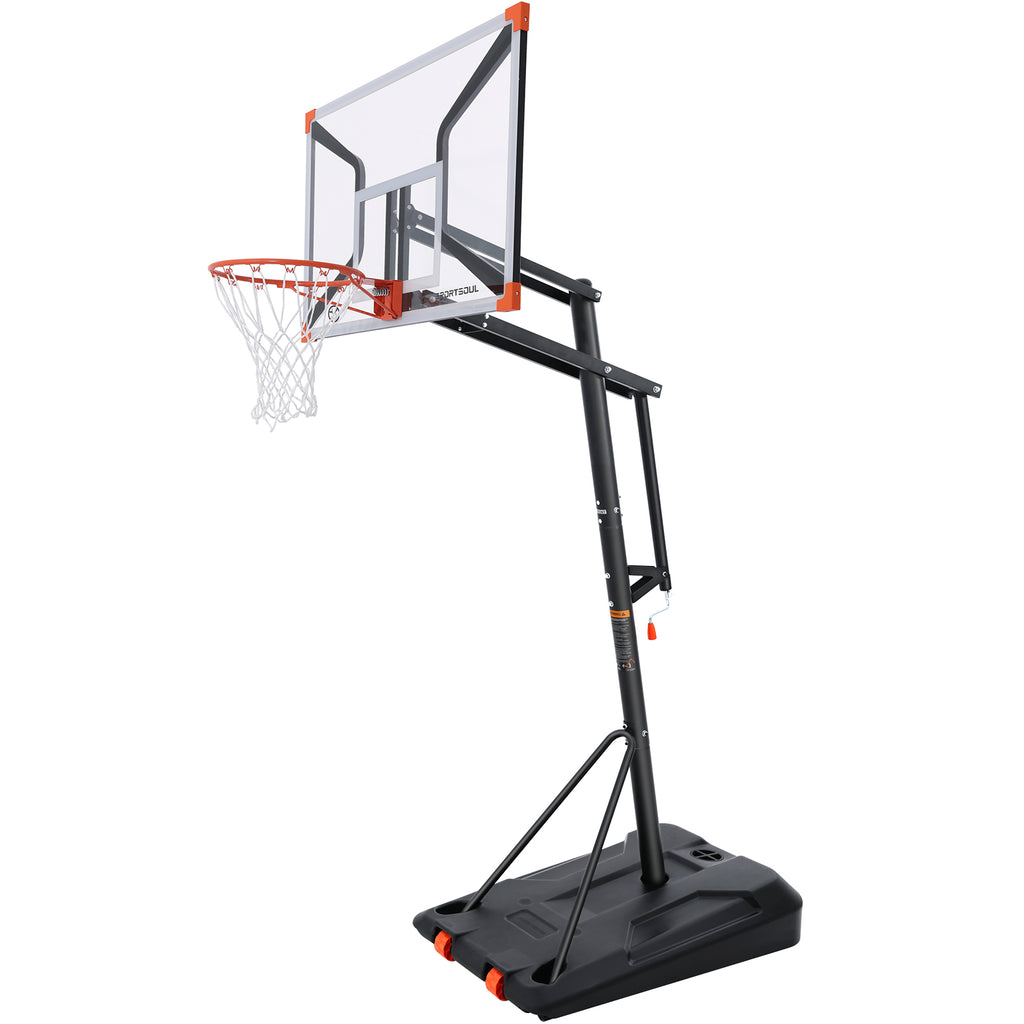 Sportsoul Panier de basket portable - Série X - 50 pouces - 1 ensemble