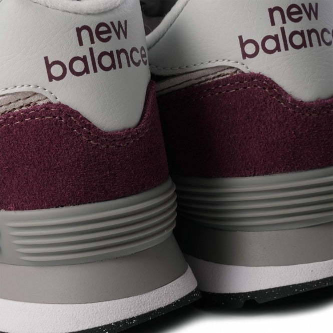New Balance 574 Bordeaux/Blanc