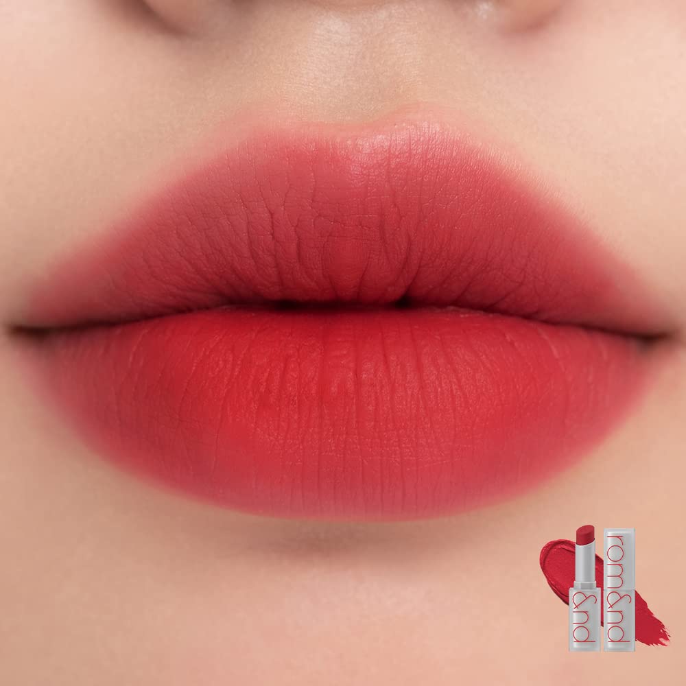 rom&nd Rouge à lèvres zéro mat 17 Red Heat 3 g