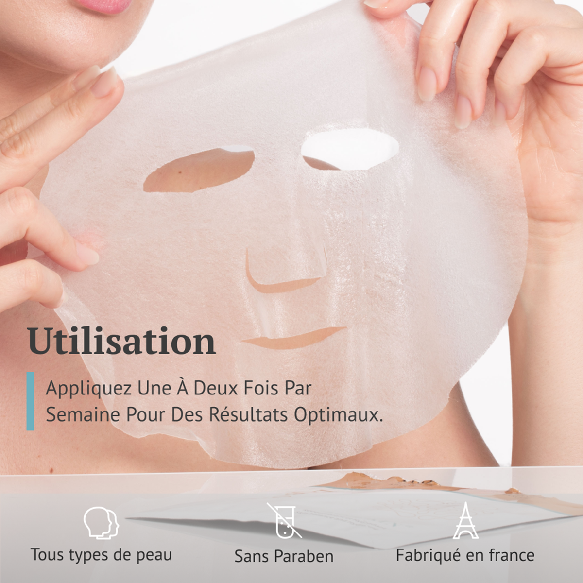 LABOBIO Masque Visage Équilibre Avancé de la Peau (6 Feuilles × 20 ml)