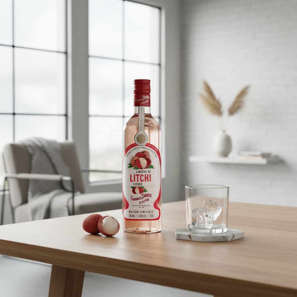 BOUDIER Liqueur de Litchis 20° 50 cl