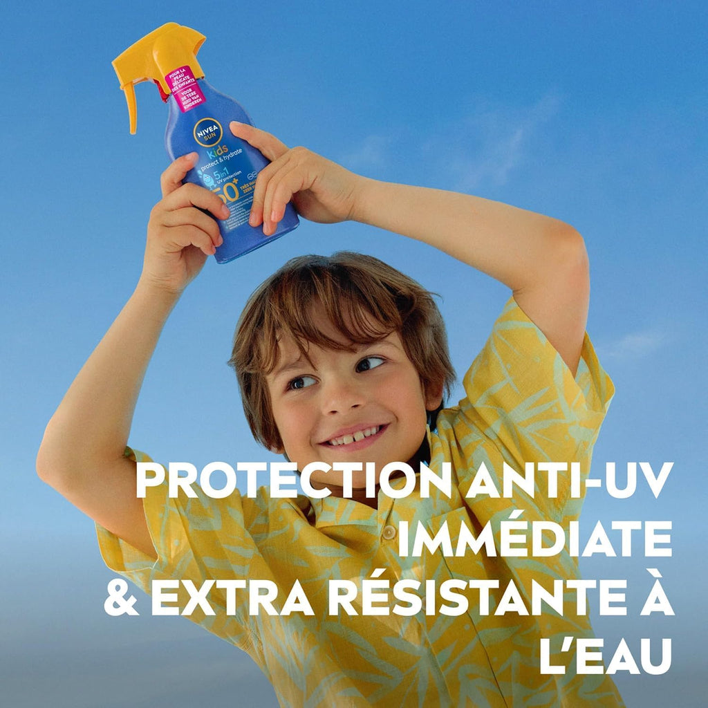 NIVEA SUN Enfants Protect & Hydrate Spray protection solaire SPF50+ 250 ml