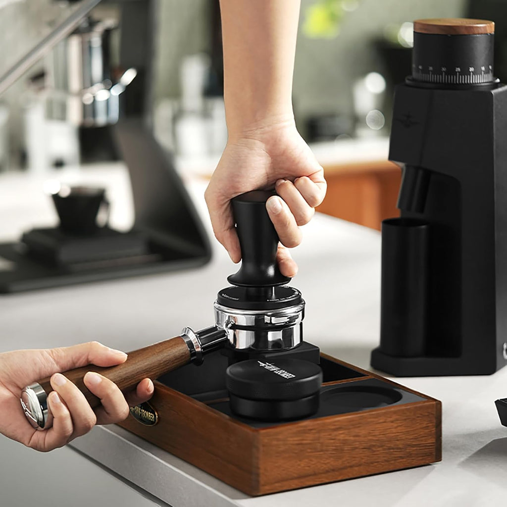 MHW-3BOMBER Série CD Tamper à espresso avec ressorts - 58 mm