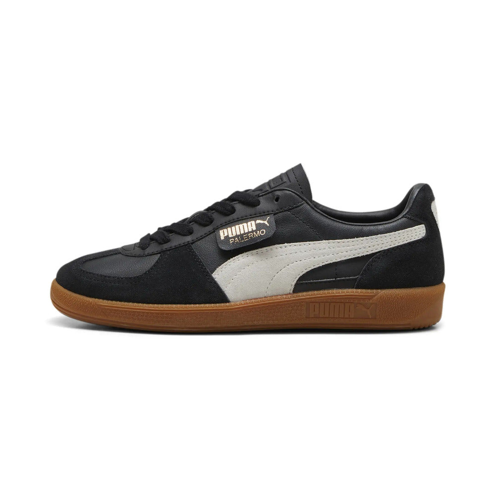 PUMA Palermo Cuir Noir/Blanc 41