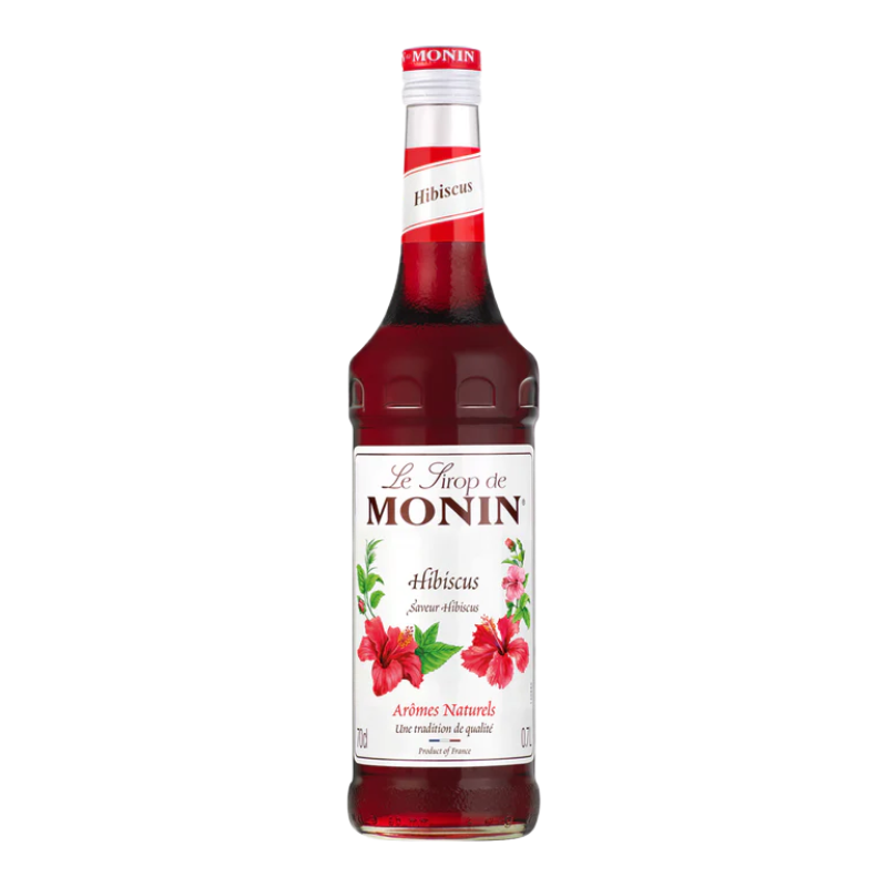 MONIN Sirop saveur hibiscus - 700 ml