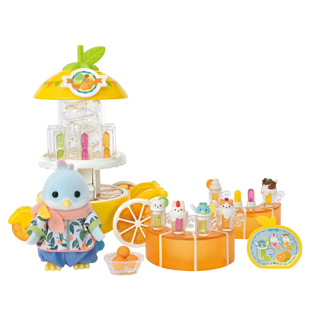 Sylvanian Families Le stand de jus de fruits