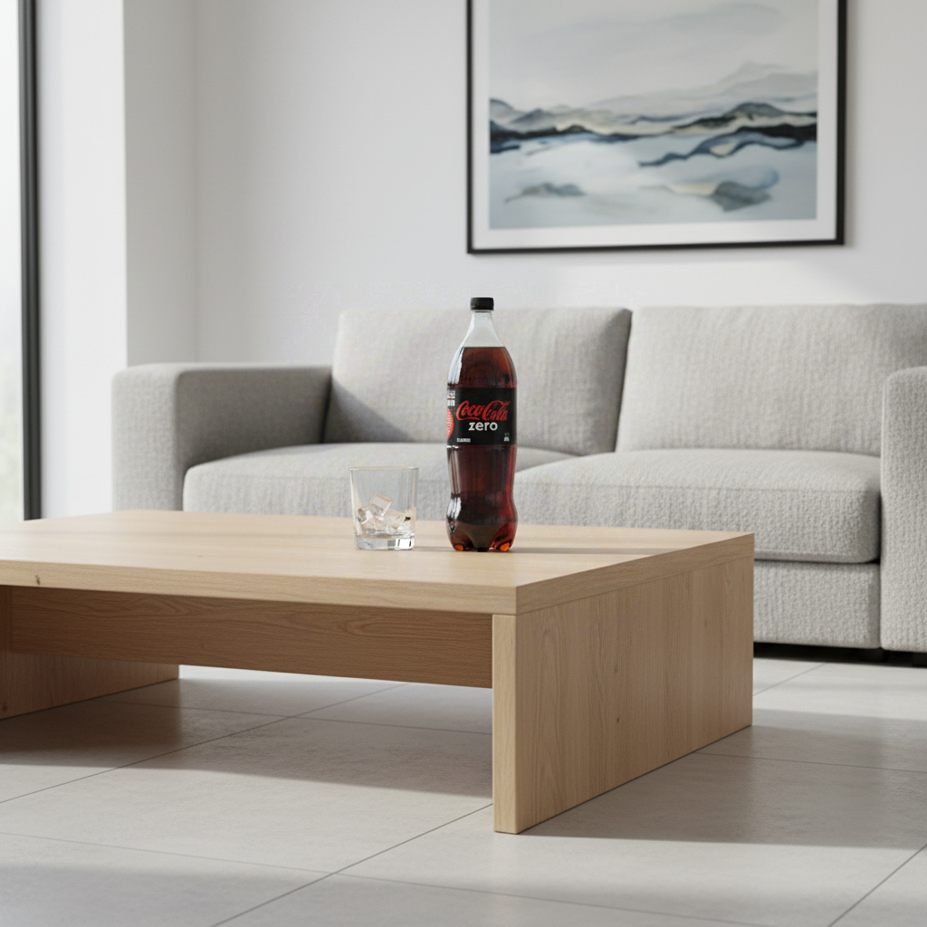 Coca-Cola Soda au cola goût original zéro 1,5 L