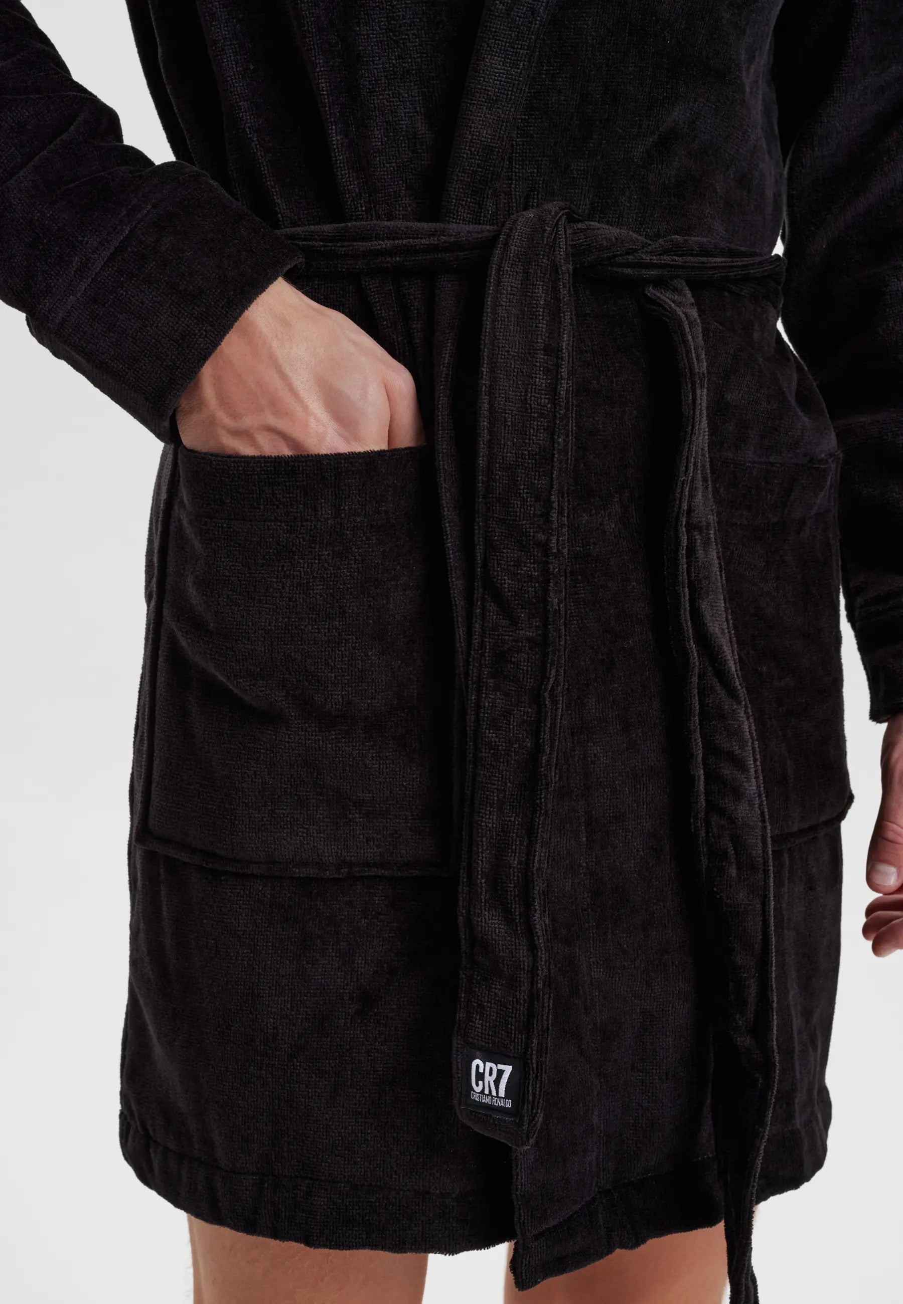 CR7 Peignoir noir